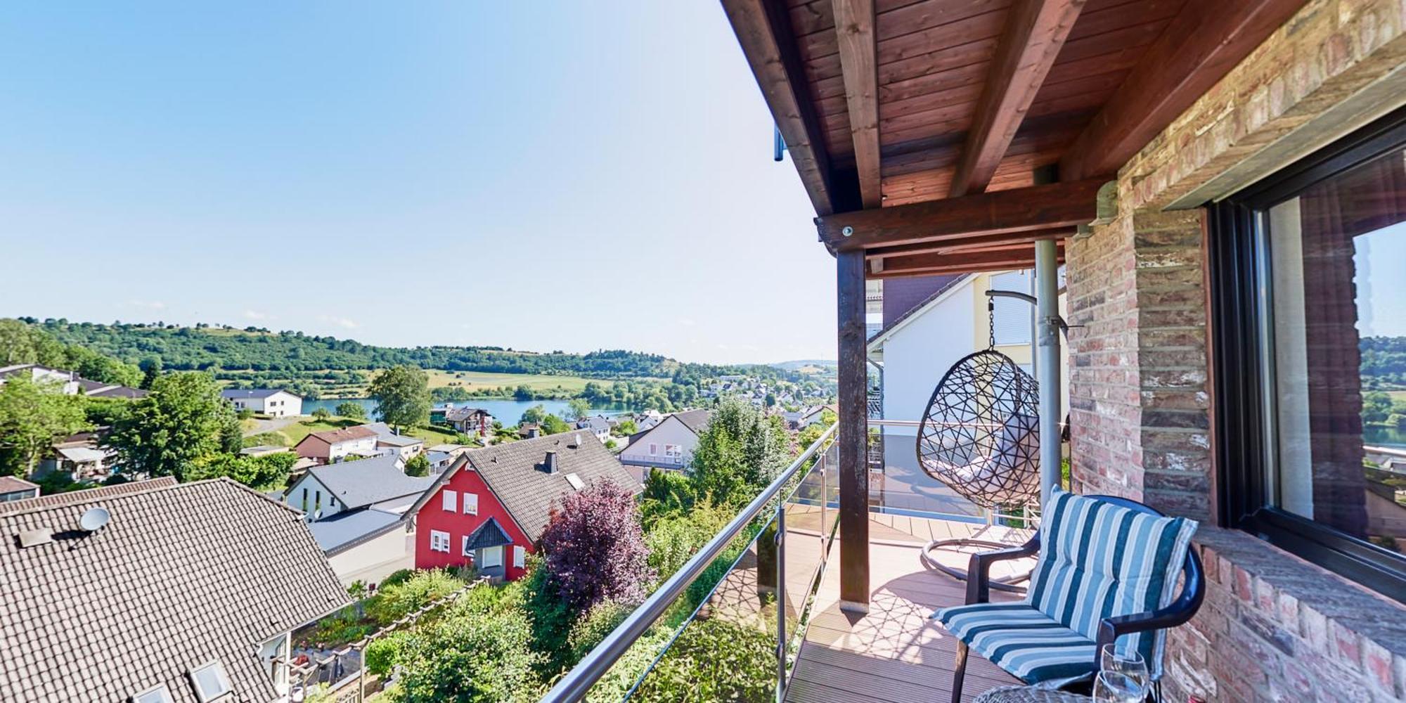 Ferienwohnung Seeblick Schalkenmehren Kültér fotó